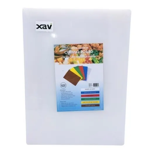 Tabla Picar Cortar Nylon Blanca 45x61x2.5 Ñ Winco 3609 Xavi