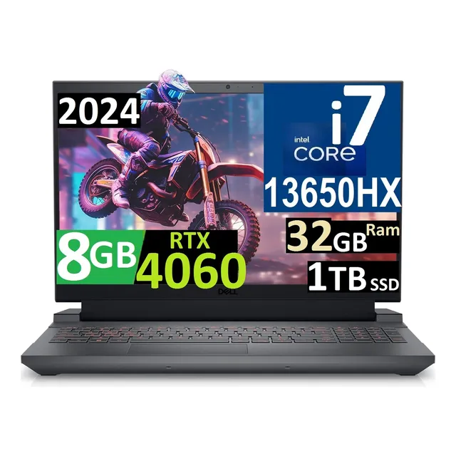 Dell G15 2024 Ci7-13650hx 32gb 1tb Ssd Rtx4060 15.6  Fhd