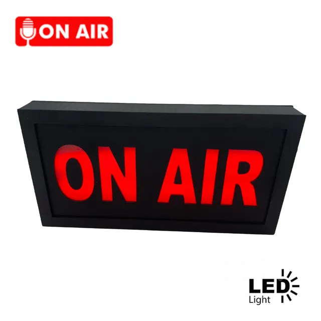 Lampara Led Señalización On Air Para Estudios De Grabación 