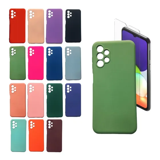 Funda Para Samsung Galaxy A13 4g Protector Case + Vidrio Hd