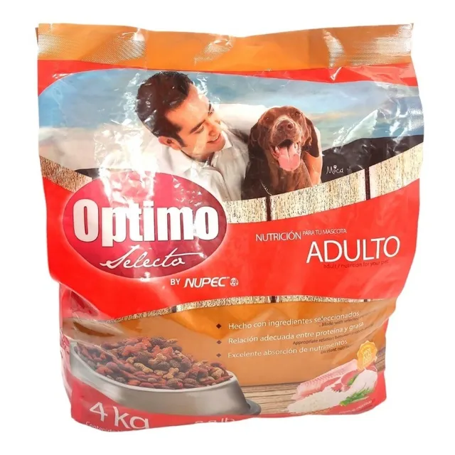 Optimo Selecto Perro Adulto Bolsa De 4 Kg By Nupec