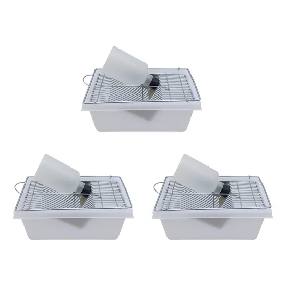 Kit Com 3 Bioterios Para Roedores Pequenos N°1