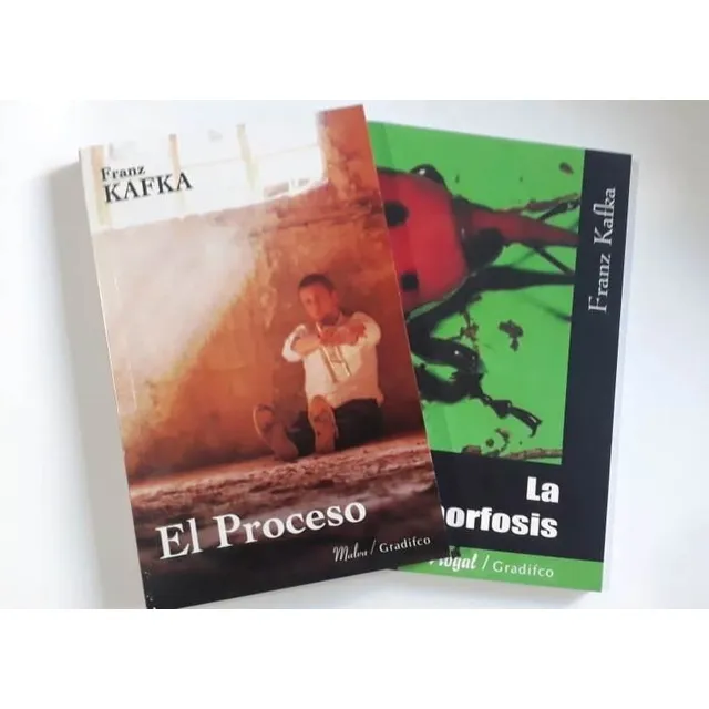 Franz Kafka X 2 La Metamorfosis + El Proceso - Gradifco