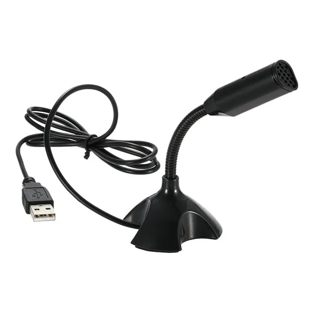 Micrófono Para Pc Con Usb Escritorio Ajustable 360