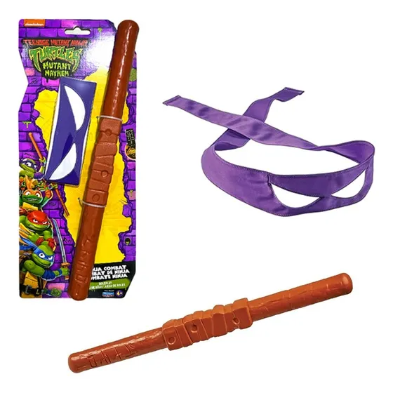 Disfraz Tortugas Ninja Accesorios Combate Set Niño Original
