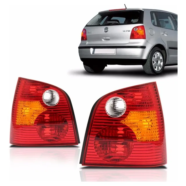 Lanterna Traseira Polo Hatch 2003 2004 2005 2006 Tricolor