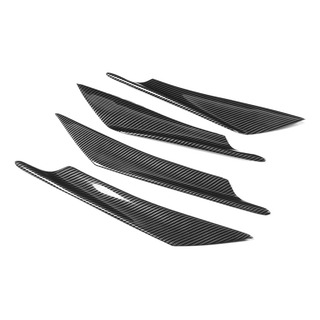 Deflector De Labios Universal Para Parachoques Delantero, 4 Deflector De Labios Universal Para Parachoques Delantero, 4