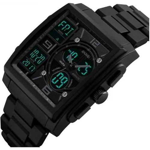 Reloj Skmei Deportivo Doble Hora Iluminación Led