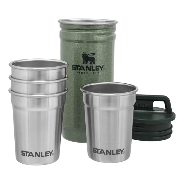 Stanley Adventure Nesting - 4 Set De Vasos Shot 59ml / 2oz Hammertone Green