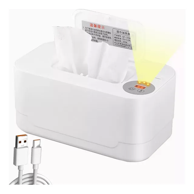 Calentador Led De Toallitas Húmedas Para Bebé Con Termostato