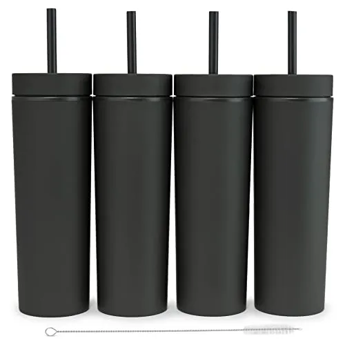 Strata Cups Multicolor Tumblers De Skinny Con Lids 25y7v