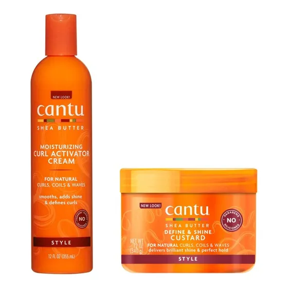 Pack Activador De Rulos Y Gel Define And Shine Karité Cantu