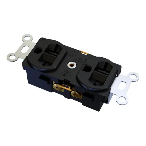 Tomada Nema 6-20r Dupla 20a 250v 2p+t