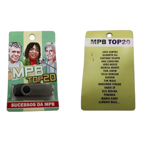 Pendrive De Mu$icas Gravadas Mpb - Mai$ Toc4adas +700