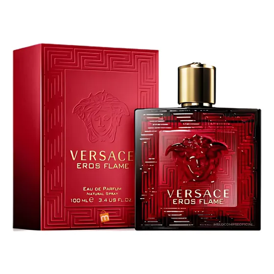 Perfumes Eros Flame  Versace Caballero  100ml