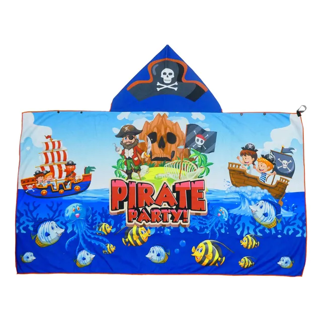 Toalla Playera De Niños Microfibra Ecology 135 X75 Cm