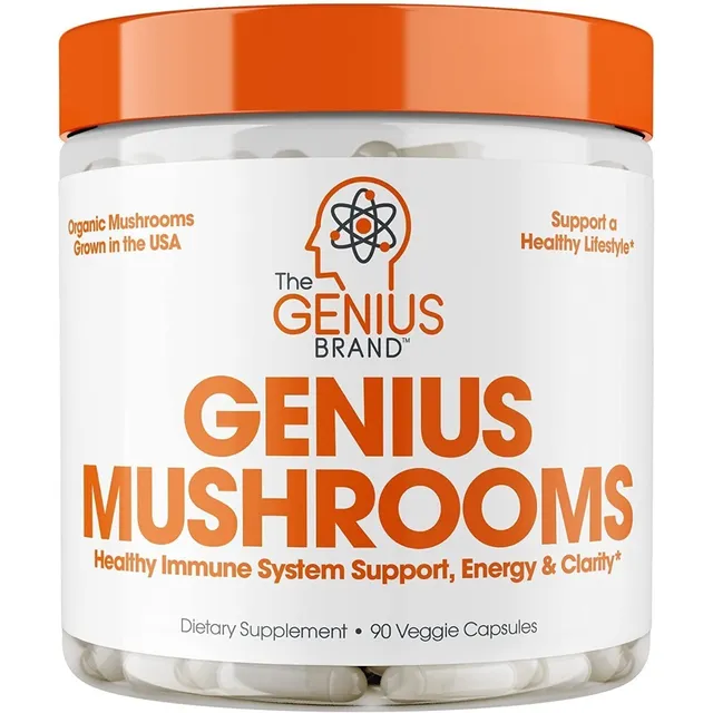 Genius Brand - Melena De León, Píldoras 90 Unid.