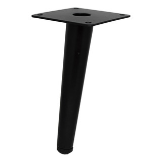 Set 4 Patas Color Negro De 16 Cm Metal Para Mueble O Sala Set 4 Patas Color Negro De 16 Cm Metal Para Mueble O Sala