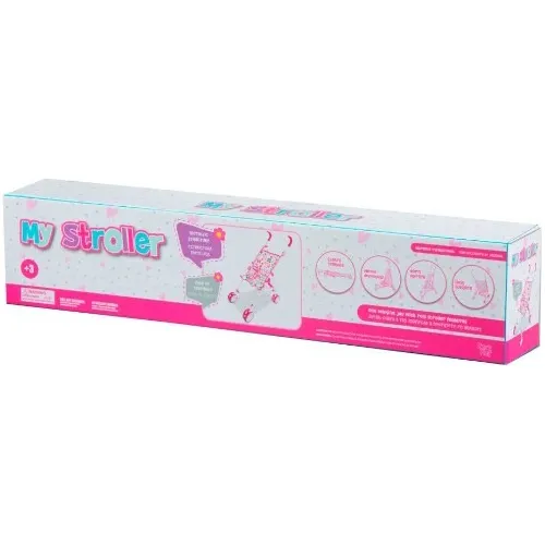 Coche Para Muñeca - My Metallic Stroller Kids Play Mi Coche 