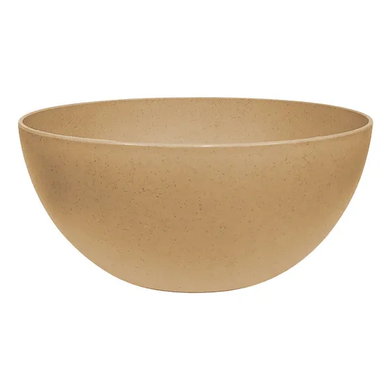 Bowl Plástico 26 Cm Fusión Carol Areia D+m Bazar Color Damasco