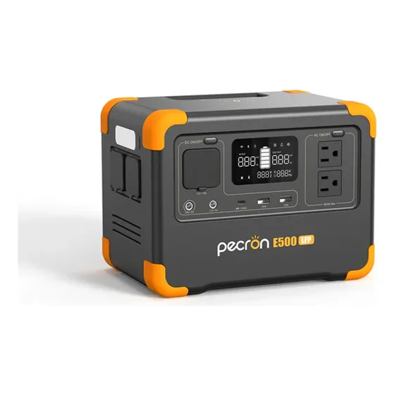 Estación De Energía Portátil Pecron E500 Lfp 600w 576wh