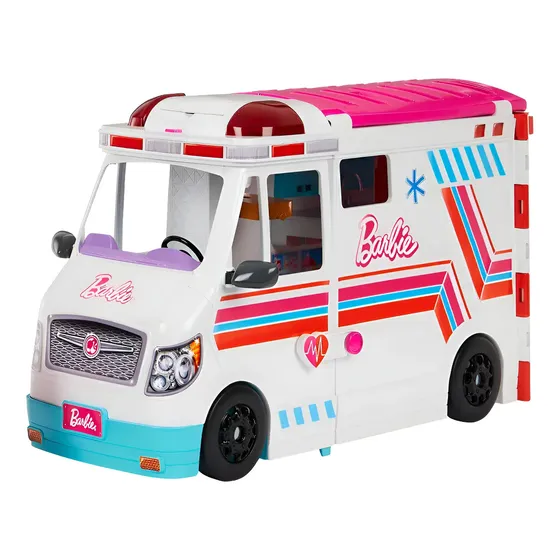 Ambulância e Clínica Móvel da Barbie - Mattel HKT79