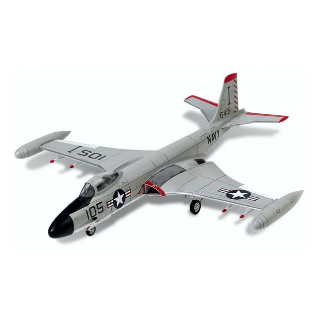Us Navy Mcdonnell F2h-3 Vf41 Black Aces 1/72 Academy 12548
