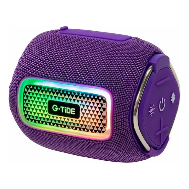 Bocina G-tide Sv31 Sv31 Con Bluetooth Waterproof Violeta 127