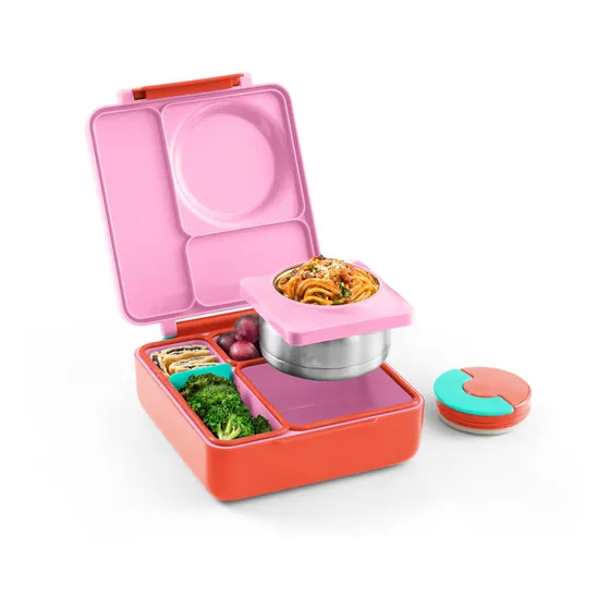 Lunchera Vianda Escolar Táper Hermético Para Niños Omie Box 