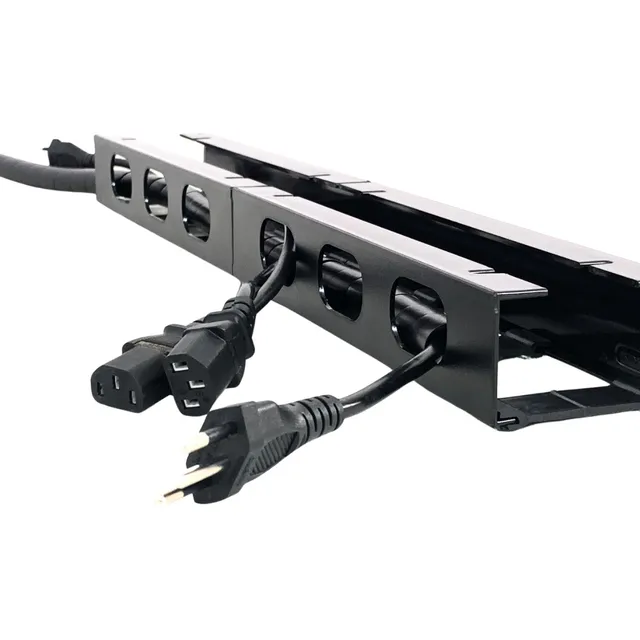 Organizador De Fios E Cabos Baixo Mesa Oculto Kit C/ 1 Metro