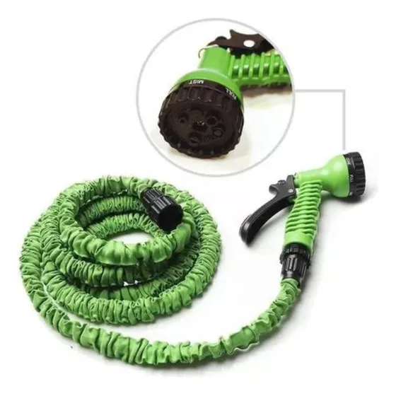Manguera Riego Extensible Con Pico Pistola 15mts