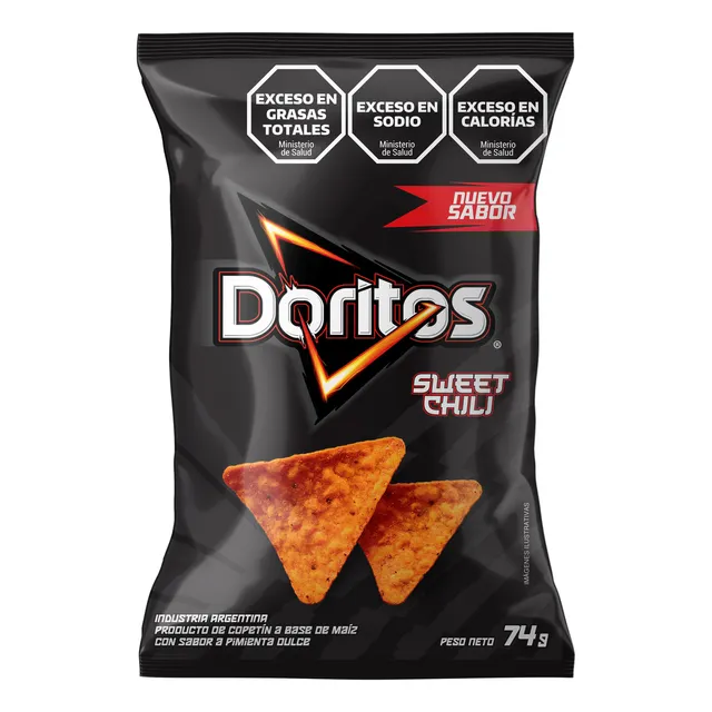 Doritos Sweet Chilli X 74 Gr | Snack Picada Pepsico