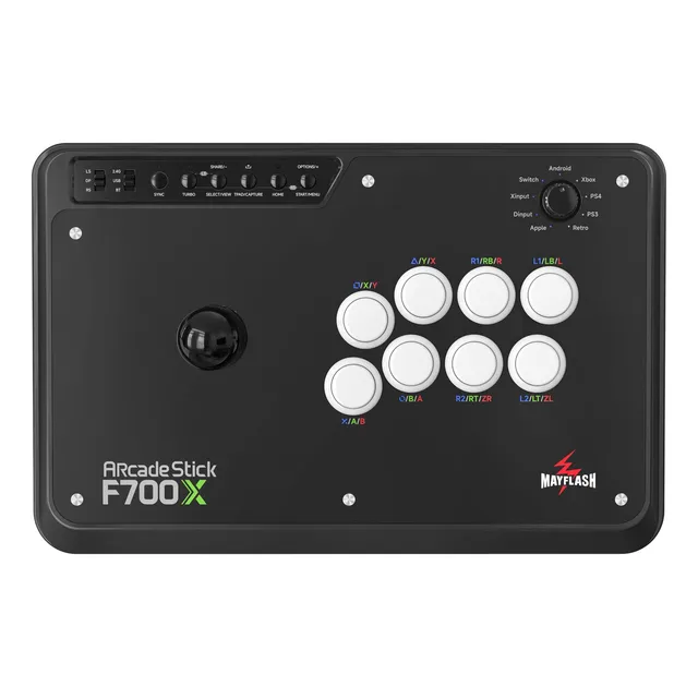 Palo De Combate Arcade Inalámbrico Mayflash F700x Para Xbox,