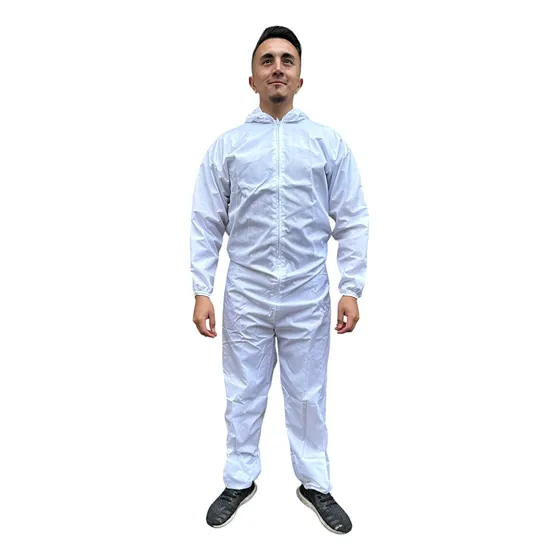 Overol Traje Antifluido Bioseguridad Lavable Impermeable 