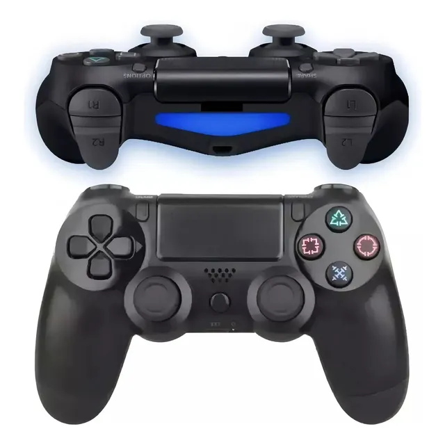Mando Bms Para Play 4 Joystick Inalambrico Black