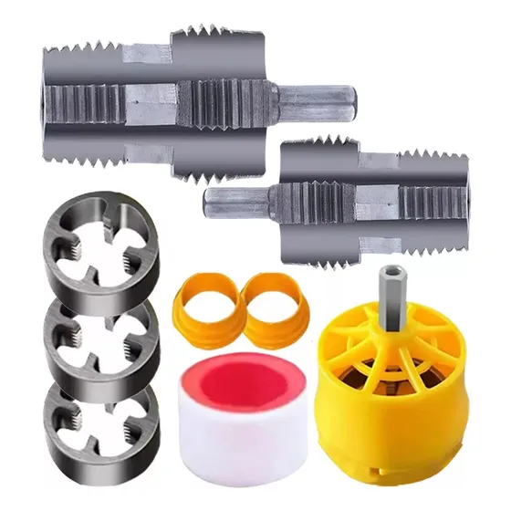 Kit De Rosca Para Tubos Y Tuberías De Pvc De 1/2 A 1 Pulgada