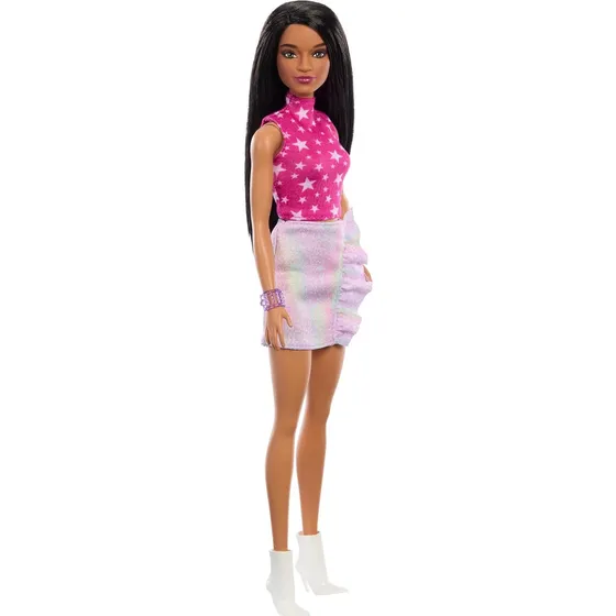 Barbie Fashionista 2024 Barbie 65th Rosa Y Metalizado 