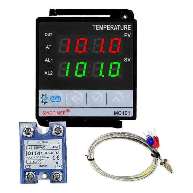 Controlador Temperatura Digital  Mc-101, Salida Relay Y Ssr