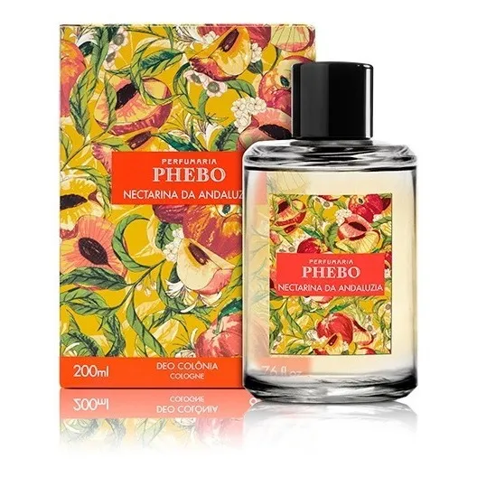 Deo Colônia Phebo Nectarina Da Andaluzia 200ml