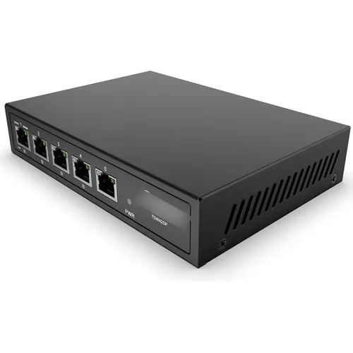 Switch MikroTik CRS305-1G-4S+IN 5 Portas SFP+ 10G PoE Gerenciável