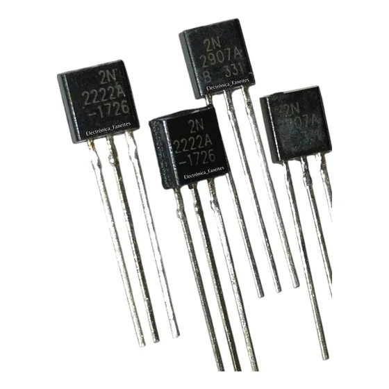 2n2222a 2n2907a 2n2222 2n2907 Transistor Bjt (12 Unidades)