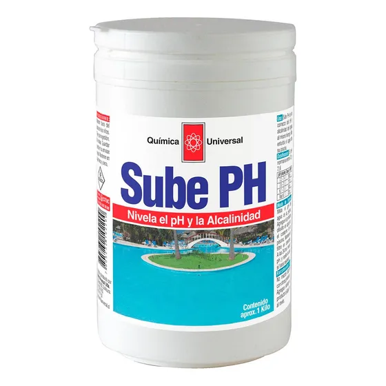Sube Ph Para Piscinas 1 Kg Quimica Universal