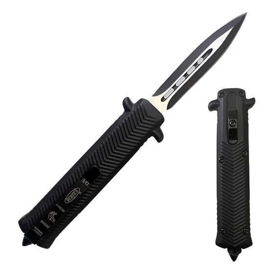 Navaja Automática F159 De Liberación De Hoja Frontal + Funda