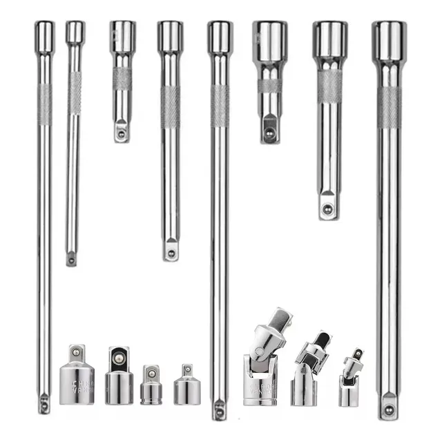 15pzs Llave De Herramientas Mecánicas 8 Barras De Extensión