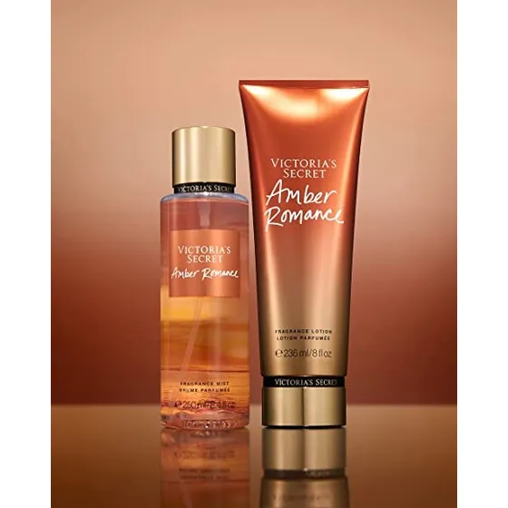 Victoria's Secret Amber Romance Body Mist Y Crema 250 ml 