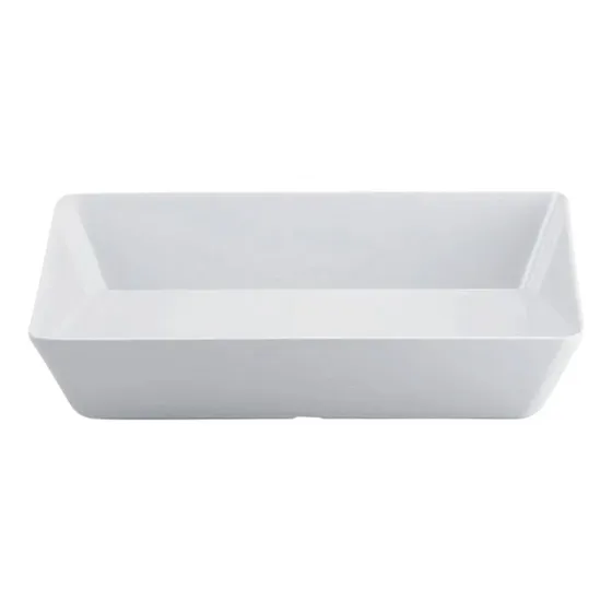 Travessa Retangular Funda 25x15cm Melamina Bestfer Buffet
