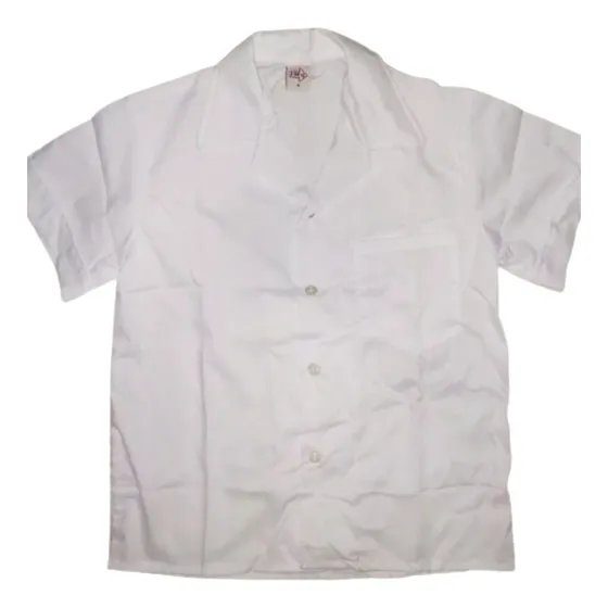 Docenas De Camisas Escolares Blancas,  6 A La 12. Unisex