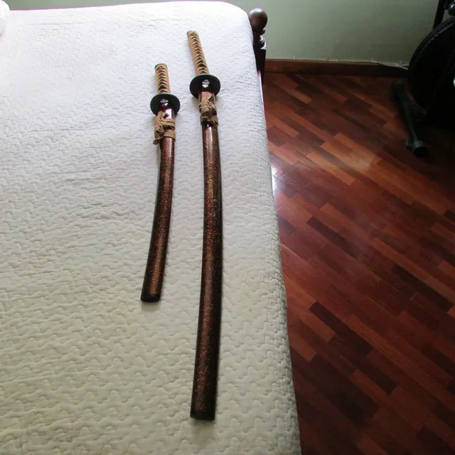 Juego Espadas O Katanas Japonesas