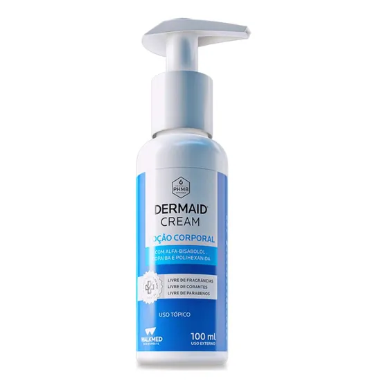 Loção Creme Barreira Dermaid Cream Com Phmb 100ml Walkmed