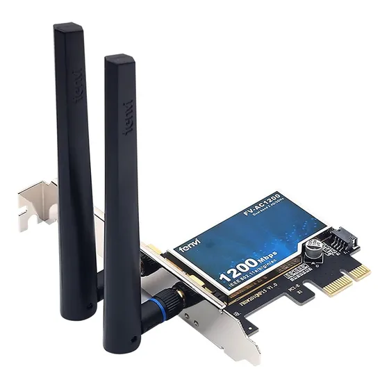 Fenvi Placa wifi1200mbps 2.4/5ghz com bluetooth 4.0 win. 7 ao 10